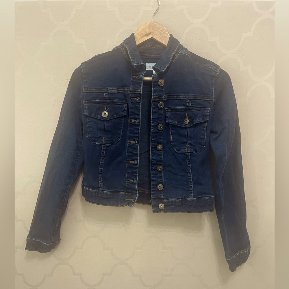 Lila Ryan Denim Jacket Size XS EUC